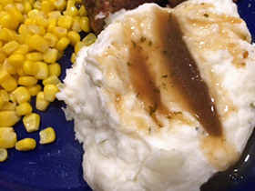 Bella's Good Deeds - May, 2017: Sharing, Smiles, Kisses, Thanks, and Mashed Potatoes!