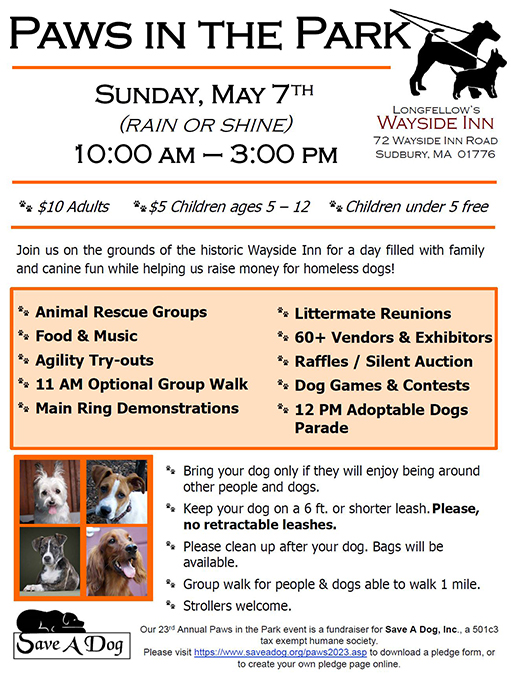 Paws in the Park 2023